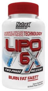 жиросжигатель Nutrex Lipo-6X